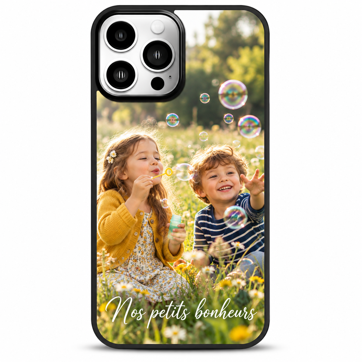 Coque iPhone 14 Pro Max et 15 Pro / Pro Max personnalisée en situation